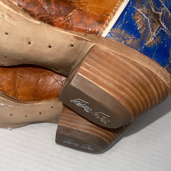 SOLD on eBay!! Dan Post Women's Stars & Stripes Western Boots Size: 8.5 - Picture 13 of 16